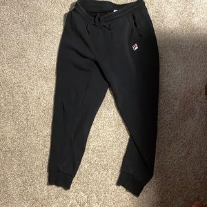 Fila Black  Sweatpants